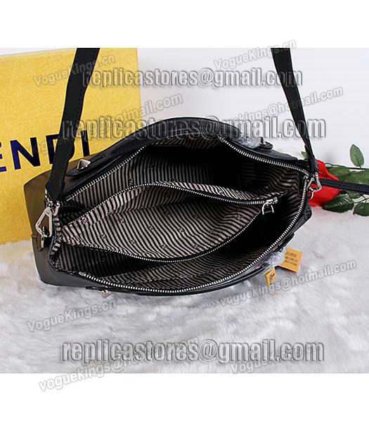 Fendi Top-quality Shoulder Bag 9031 In Black Leather-3