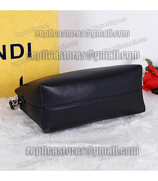 Fendi Top-quality Shoulder Bag 9031 In Black Leather-5