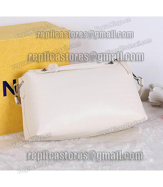 Fendi Top-quality Shoulder Bag 9031 In Offwhite Leather-2