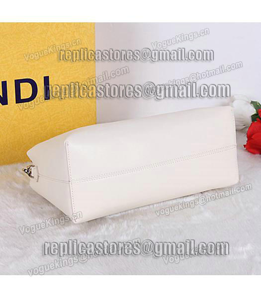 Fendi Top-quality Shoulder Bag 9031 In Offwhite Leather-5