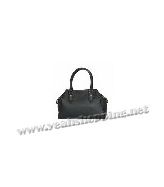 Fendi Zucca Bag Blue Leather-2