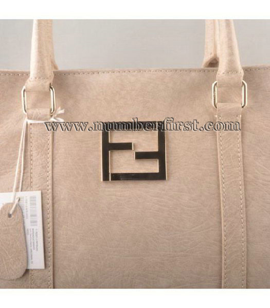 Fendi Zucca Bag Offwhite Leather-4