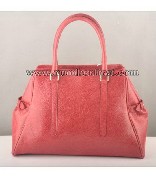 Fendi Zucca Bag Red Leather-2