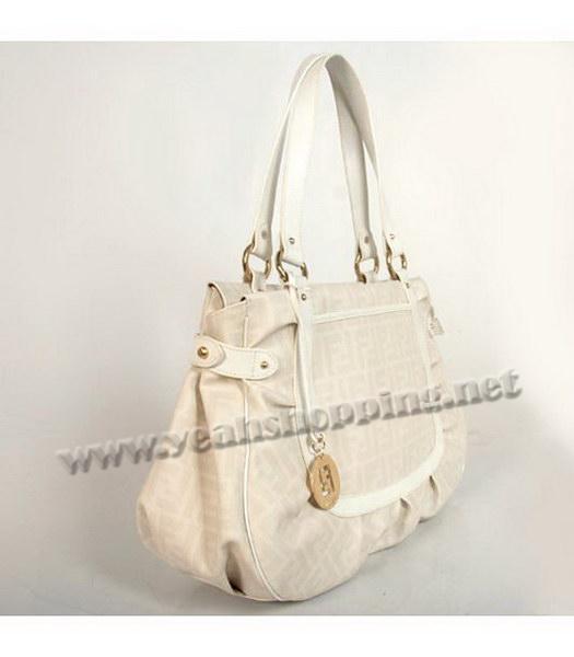Fendi Zucca Grande Waterproof Fabric Shoulder Bag-1