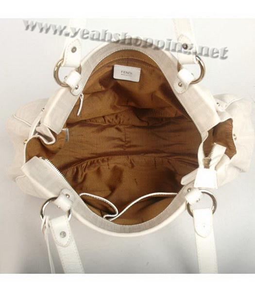 Fendi Zucca Grande Waterproof Fabric Shoulder Bag-4