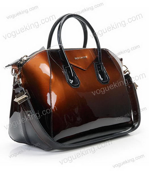 Givenchy Antigona Gradient Leather Bag in CoffeeBlack-1