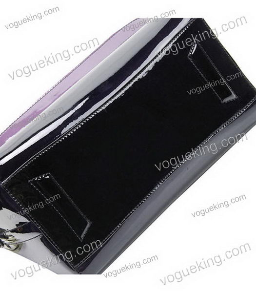 Givenchy Antigona Gradient Patent Leather Bag in PurpleBlack-3