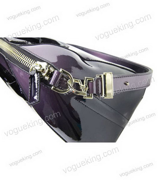 Givenchy Antigona Gradient Patent Leather Bag in PurpleBlack-5
