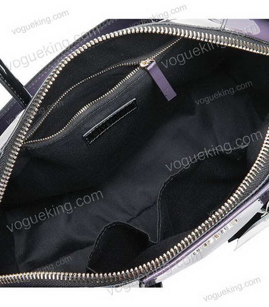 Givenchy Antigona Gradient Patent Leather Bag in PurpleBlack-6