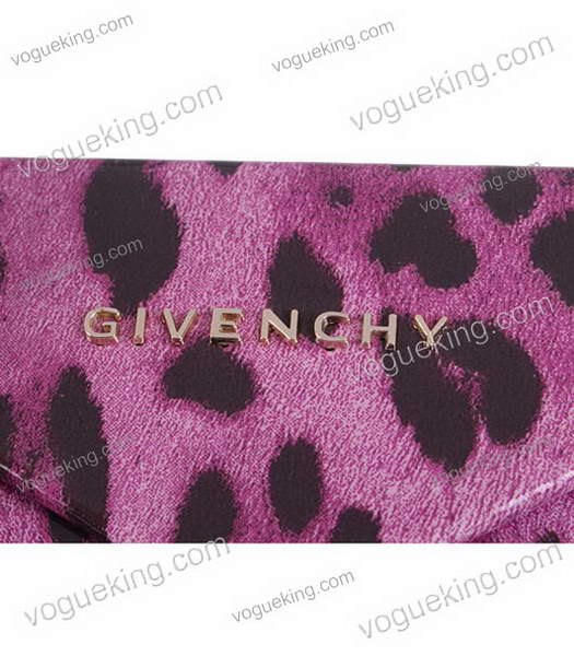 Givenchy Antigona Leopard Print Leather Bag in Pink-4