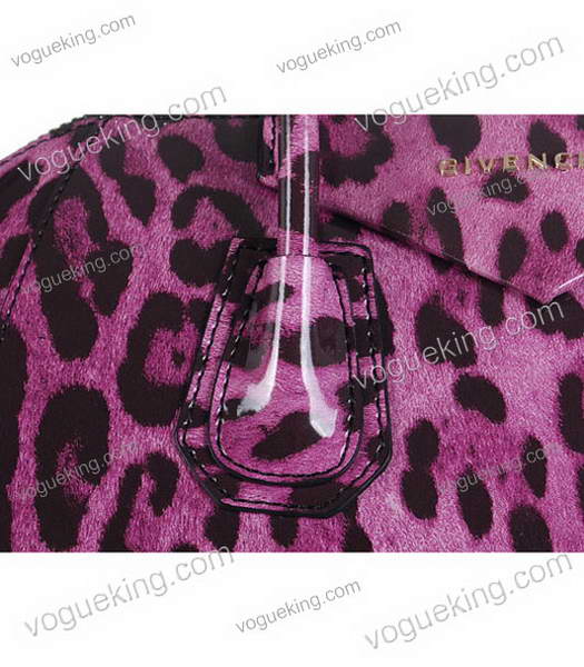 Givenchy Antigona Leopard Print Leather Bag in Pink-5