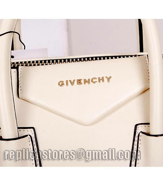 Givenchy Antigona Offwhite Leather Medium Bag-5