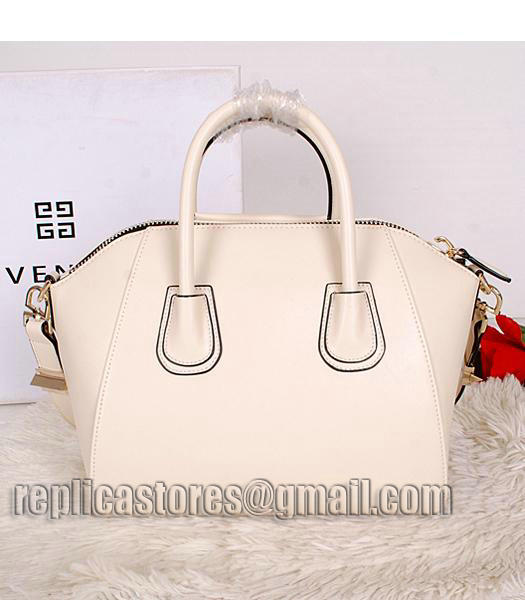 Givenchy Antigona Offwhite Leather Small Bag-2