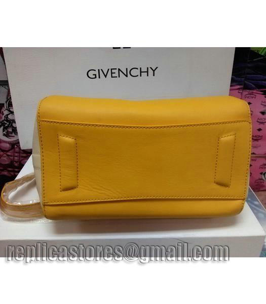 Givenchy Antigona Star Yellow With Offwhite Leather Bag-3