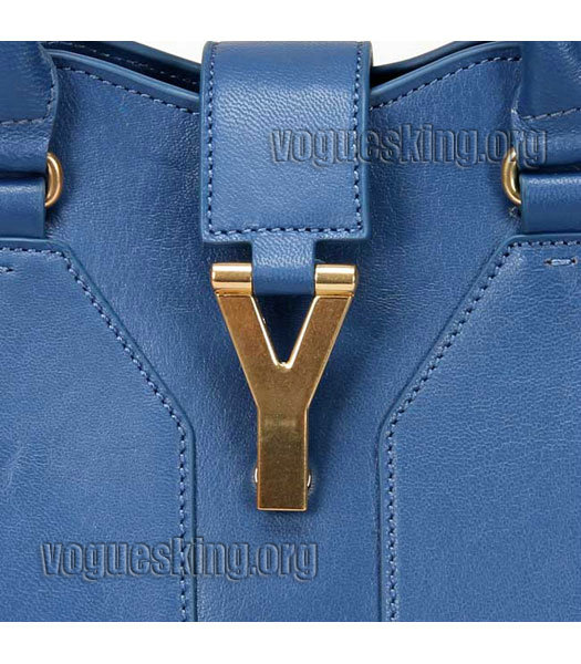Givenchy Antigona Tote Handbag In Black/Blue Plain Leather-6