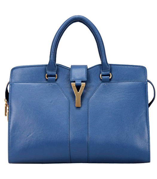 Givenchy Antigona Tote Handbag In Black/Blue Plain Leather