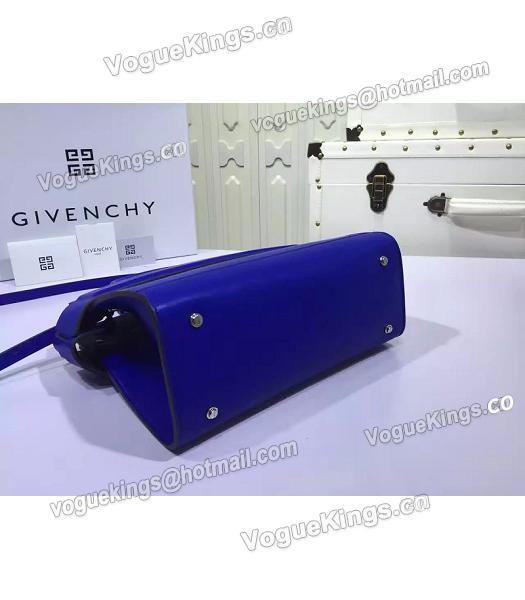 Givenchy Horizon 28cm Blue Leather Top Handle Bag-5