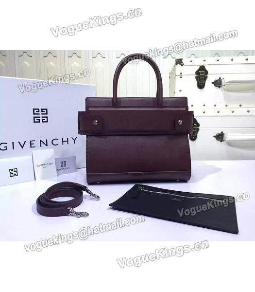 Givenchy Horizon 28cm Jujube Red Leather Top Handle Bag-2