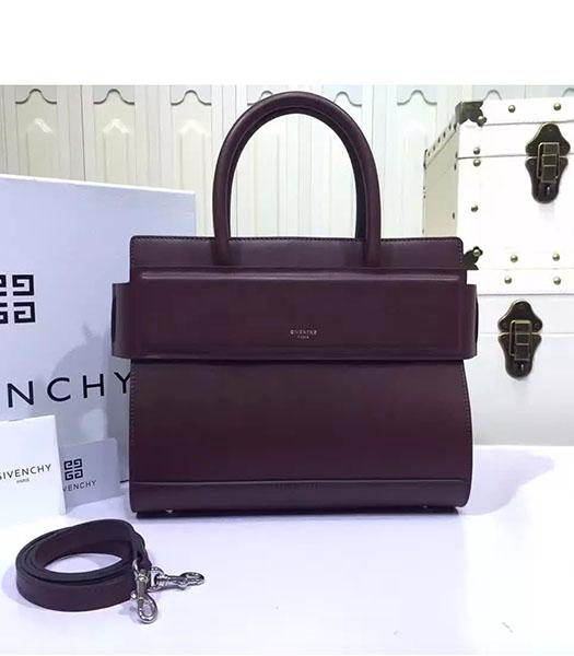 Givenchy Horizon 28cm Jujube Red Leather Top Handle Bag
