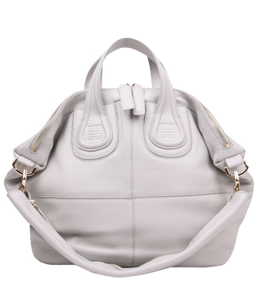 Givenchy Nightingale Medium Bag Grey Leather