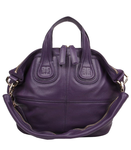 Givenchy Nightingale Small Bag Purple Leather