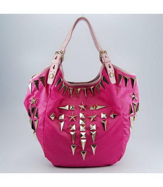 Givenchy Studded Tote Bag with Pink Leather