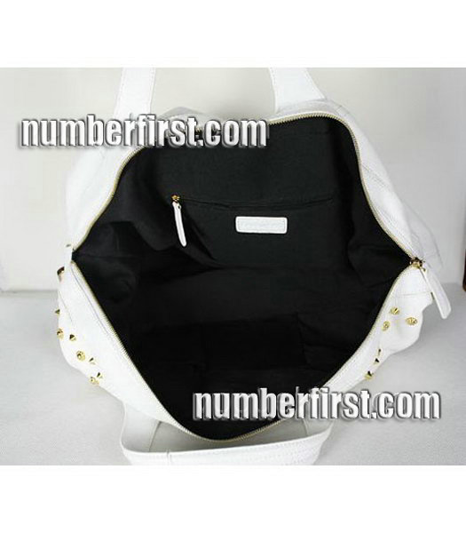 Givenchy White Cowskin Leather Designer Bags-3