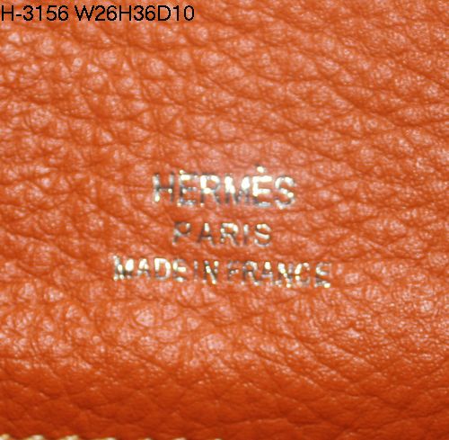 Hermes 2010 Collection Long Handbag in Orange-4