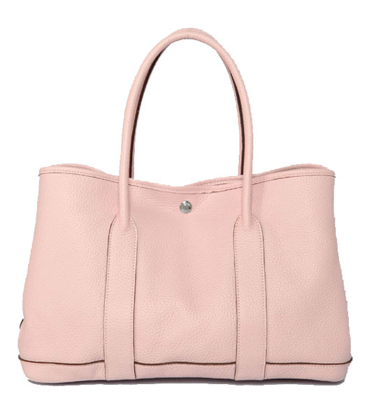 Hermes 36cm Middle Garden Party Bag in Pink Togo Leather