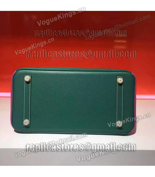 Hermes Birkin 30cm Green Original Leather Lace Top Handle Bag-3