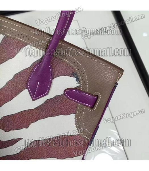 Hermes Birkin 30cm Khaki Original Leather Lace Top Handle Bag-6