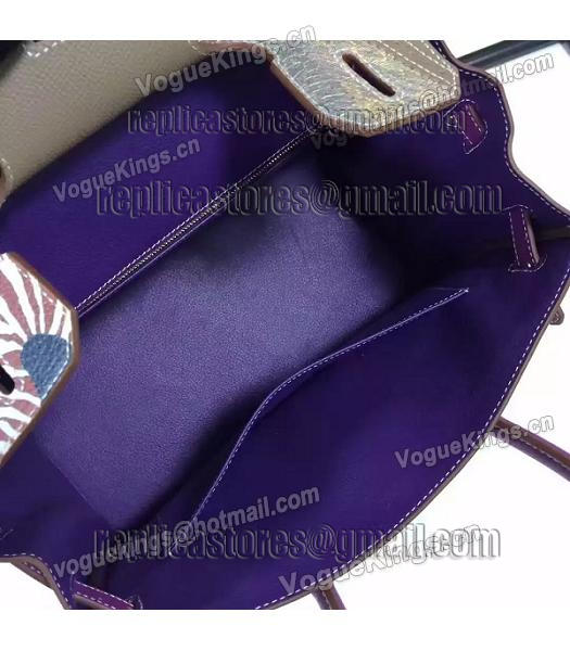 Hermes Birkin 30cm Khaki Original Leather Lace Top Handle Bag-7