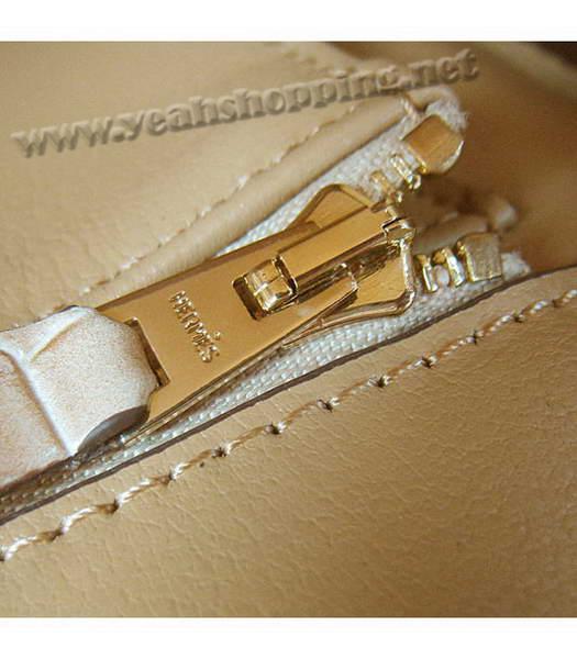 Hermes Birkin 35cm Bag Earth Yellow Croc Head Veins Leather Golden Metal-8