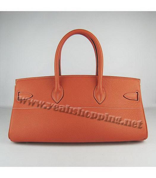 Hermes Birkin 42cm Orange Togo Leather Golden Metal-2