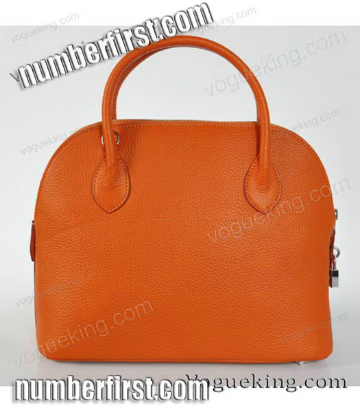 Hermes Bolide 31cm Togo Leather Small Tote Bag in Orange-3