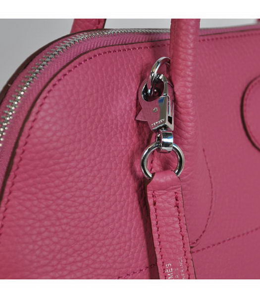 Hermes Bolide 37cm Togo Leather Tote Bag in Fuchsia-5