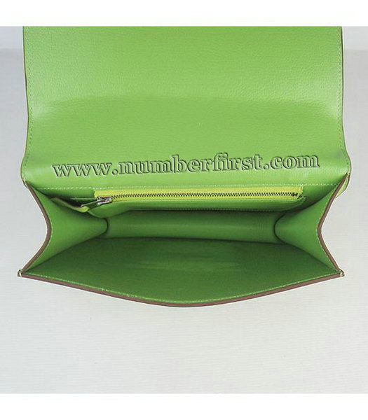 Hermes Constance Bag Silver Lock Green Togo Leather-6