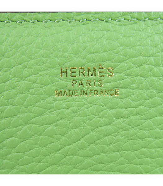 Hermes Constance Gold Lock Green Togo Leather Bag-7