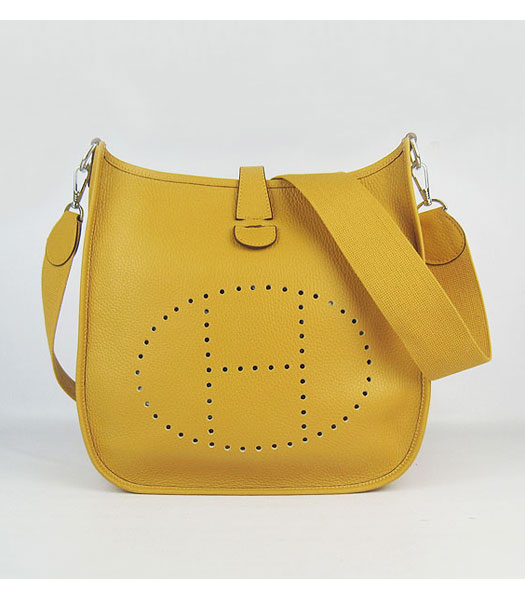 Hermes Evelyne Messenger Bag in Yellow
