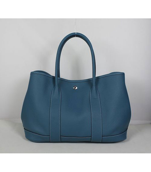 Hermes Garden Party Bag in Blue