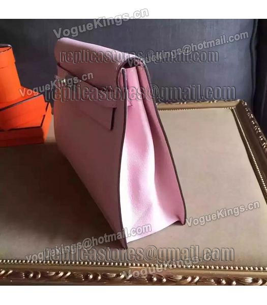 Hermes Kelly Original Swift Leather Shoulder Bag Pink-1