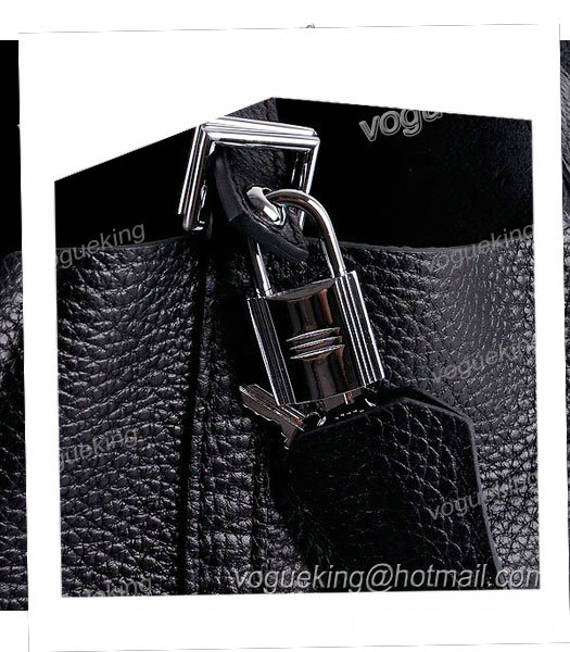 Hermes Picotin Lock MM Basket Bag With Black Leather-4