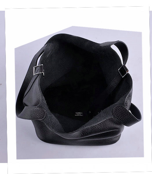Hermes Picotin Lock MM Basket Bag With Black Leather-5