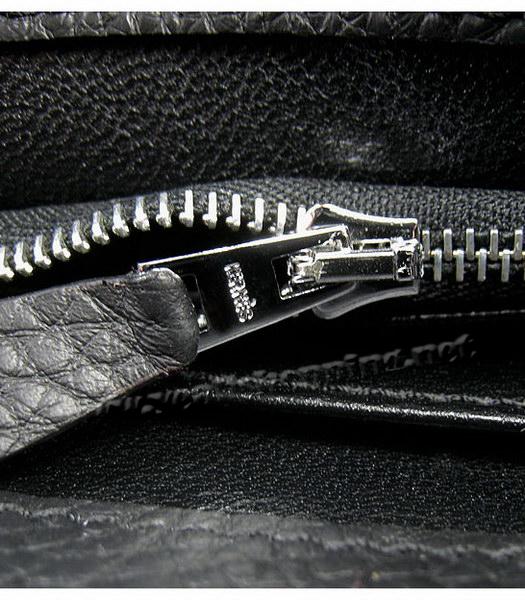 Hermes So Kelly Bag Black Togo Leather Silver Metal-8
