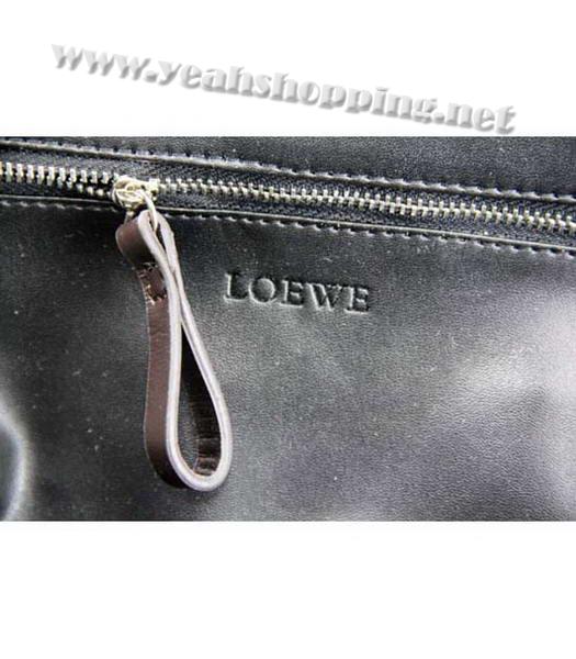 Loewe Smooth Leather Tote Bag Dark Coffee-6