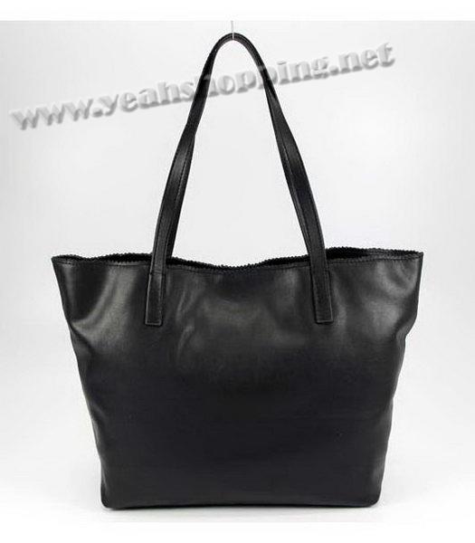 Loewe Soft Leather Tote Bag Black-2