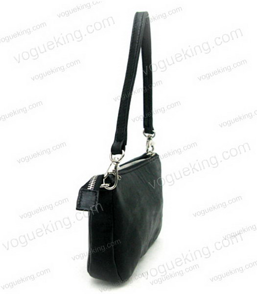 Marni Black Cowhide Leather Zip Handbag-2