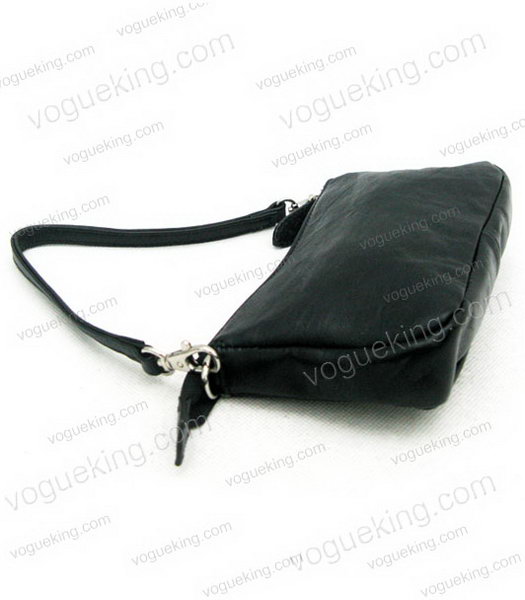 Marni Black Cowhide Leather Zip Handbag-3