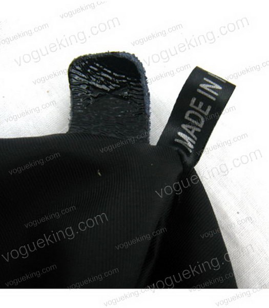 Marni Black Lambskin Rugosity Patent Medium Handbag-6