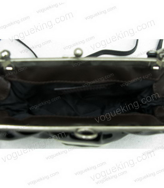 Marni Black Patent Leather Messenger Bag-4